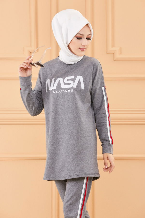 TUNIK PANTOLON Gri - 4141 GRİ