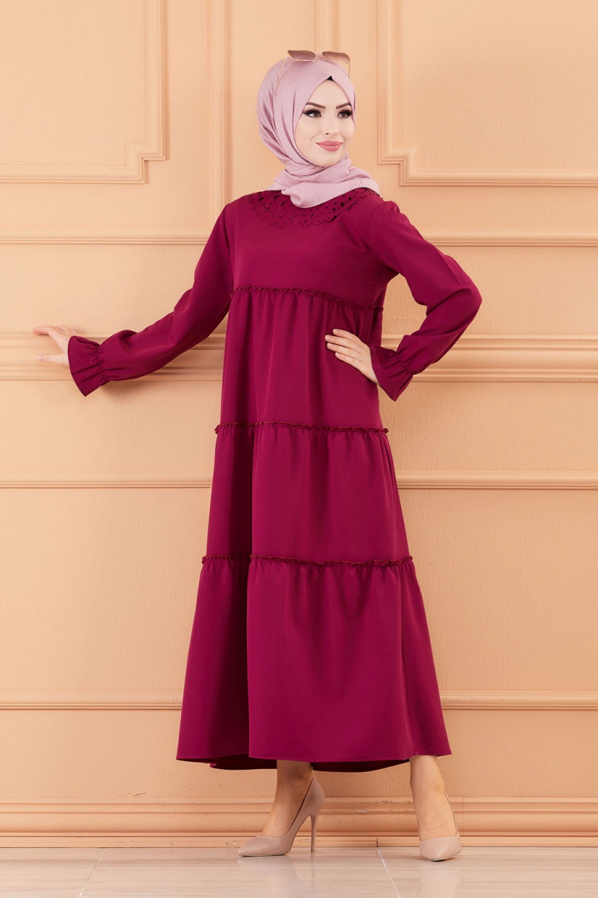 ELBISE Mürdüm - 3579