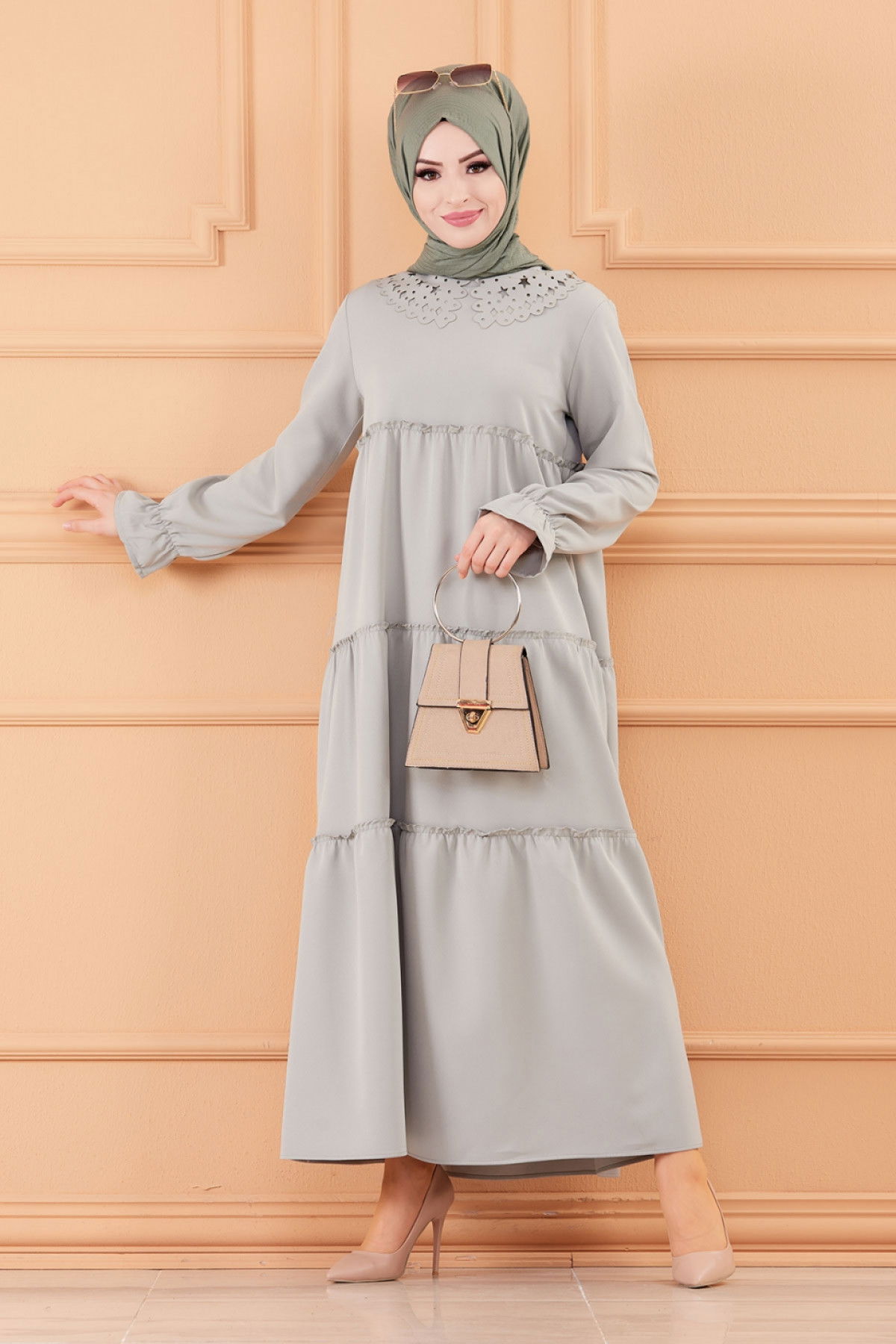 ELBISE Yeşil - 3579