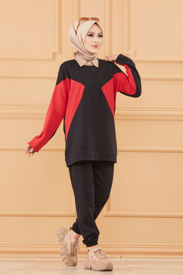 TUNIK PANTOLON Siyah - 8814 SİYAH