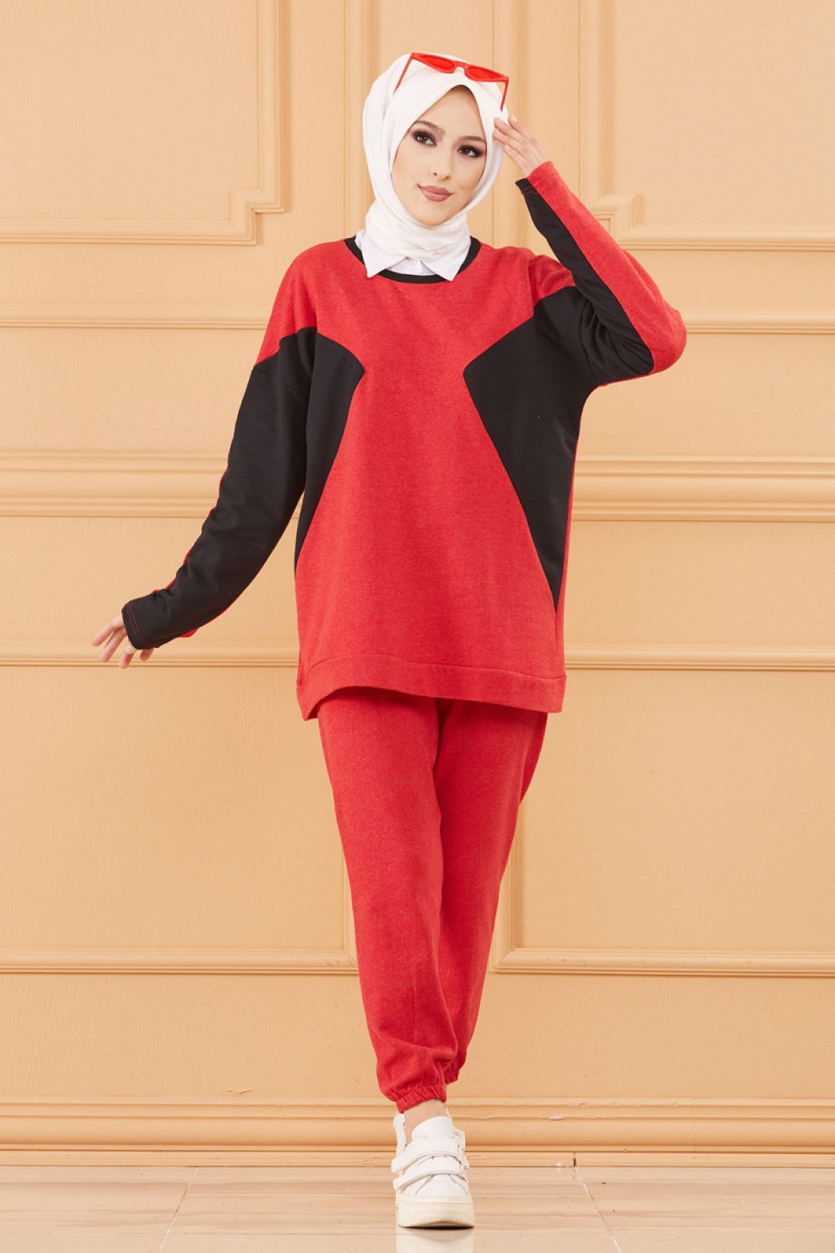 TUNIK PANTOLON Kırmızı - 8814 Kırmızı