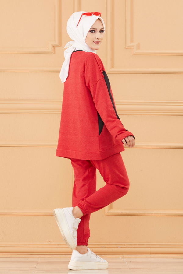 TUNIK PANTOLON Kırmızı - 8814 Kırmızı