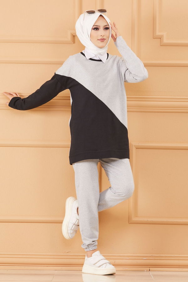 TUNIK PANTOLON Gri - 8820