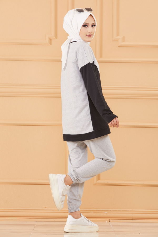 TUNIK PANTOLON Gri - 8820