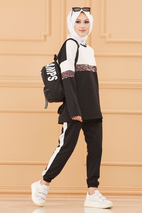 TUNIK PANTOLON Siyah - 8828 SİYAH