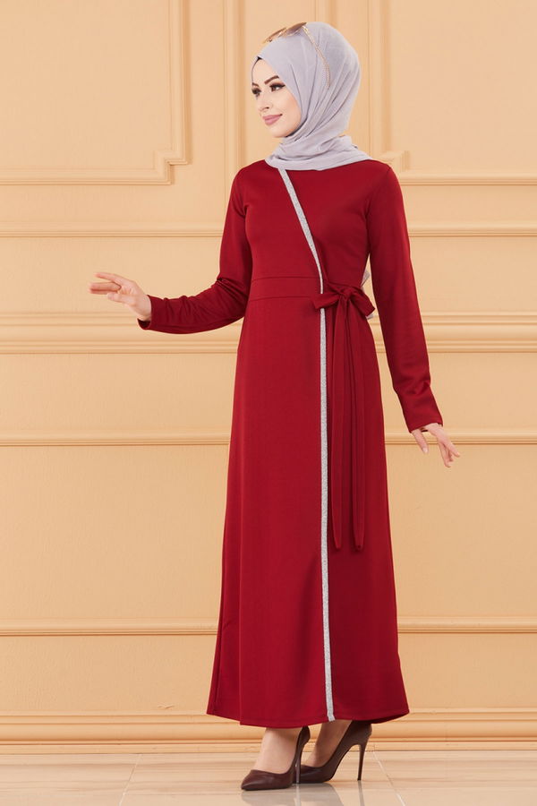 ELBISE Bordo - 3667