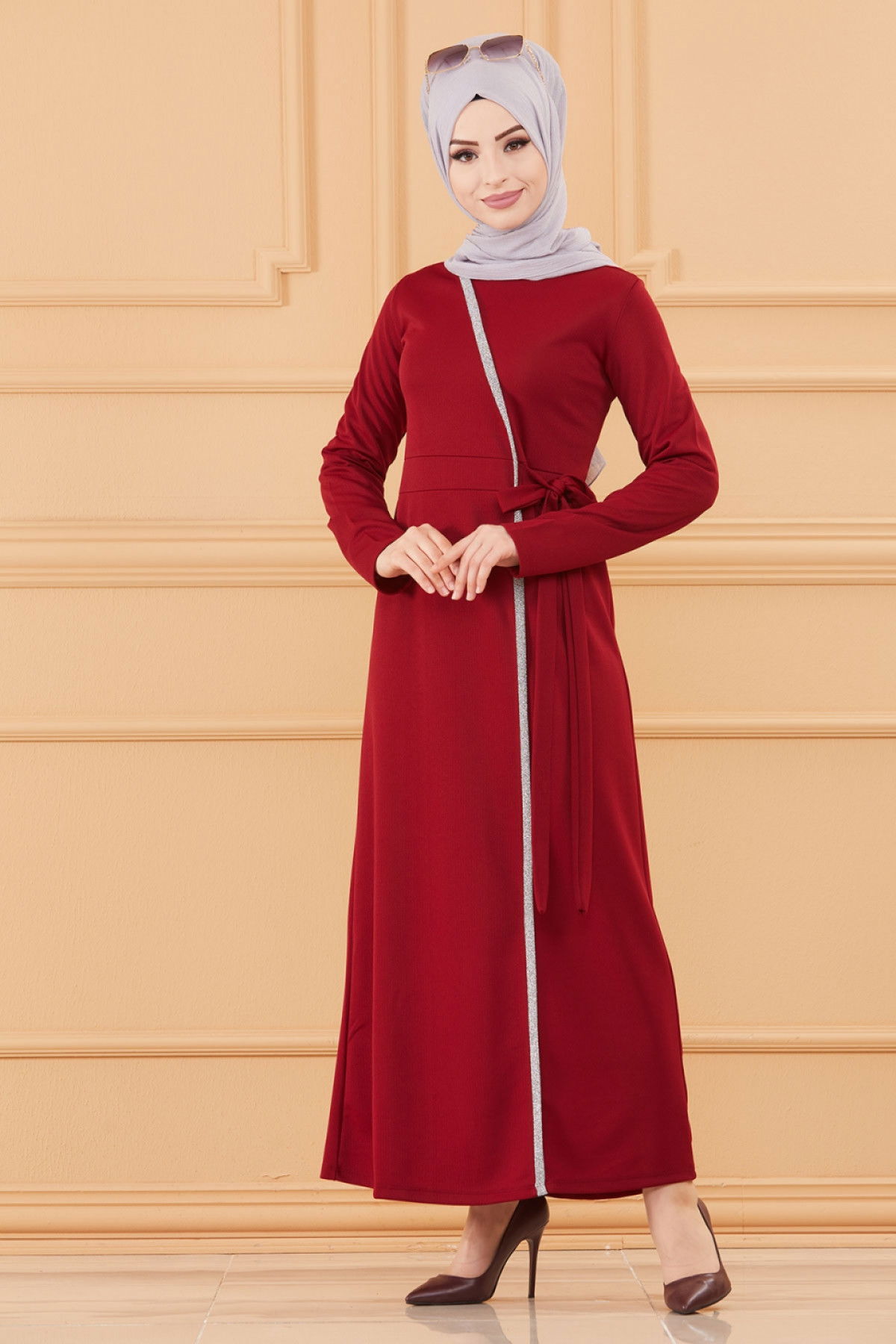ELBISE Bordo - 3667