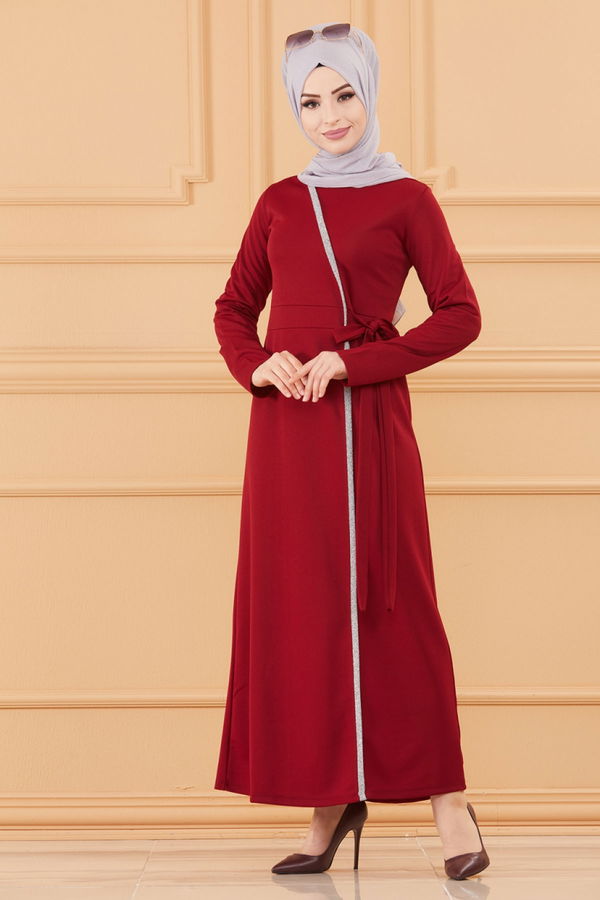 ELBISE Bordo - 3667