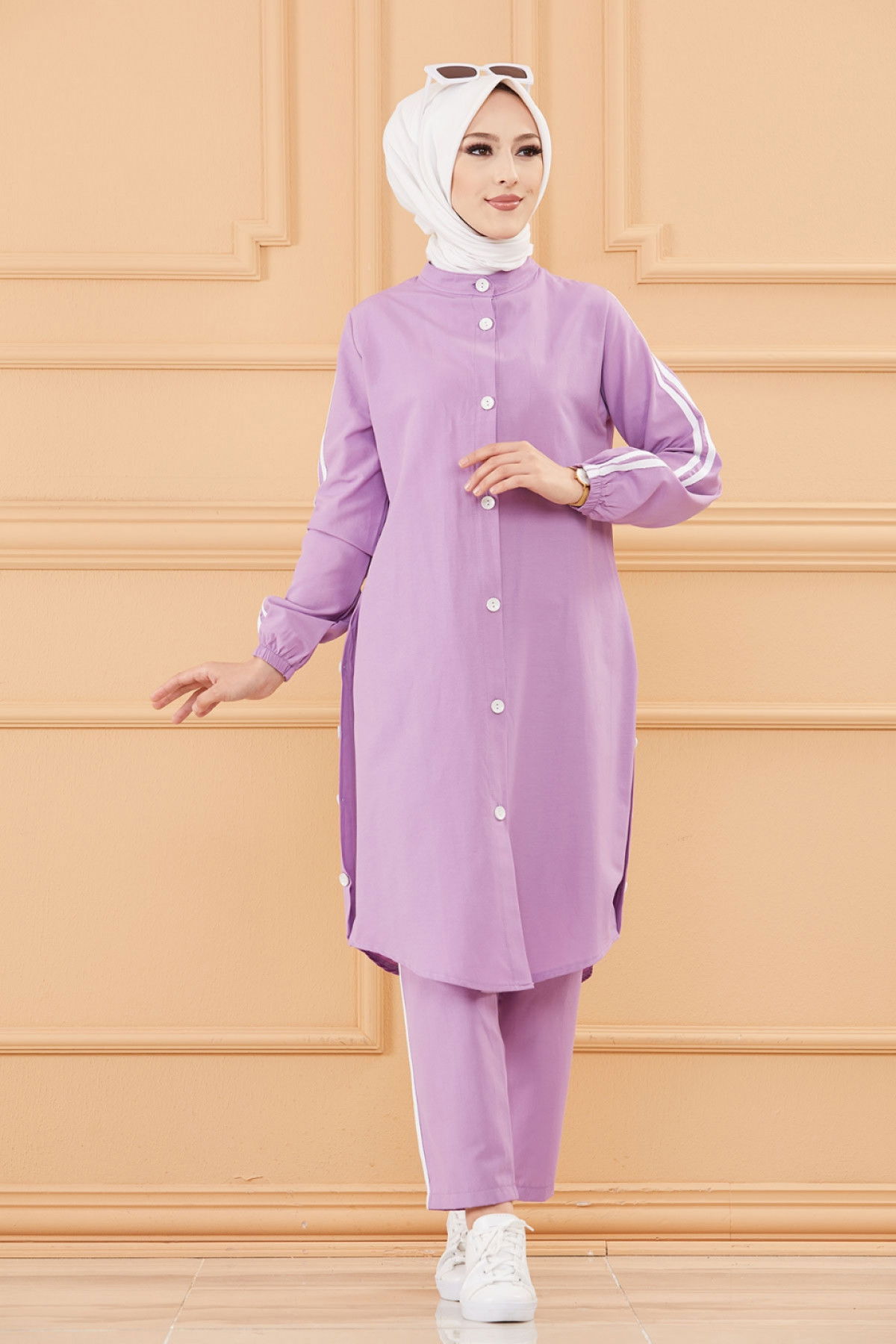 TUNIK PANTOLON Lila - 3577