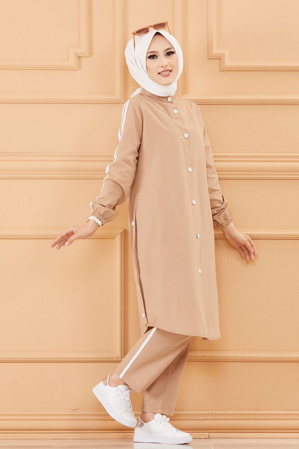 TUNIK PANTOLON Vizon - 3577