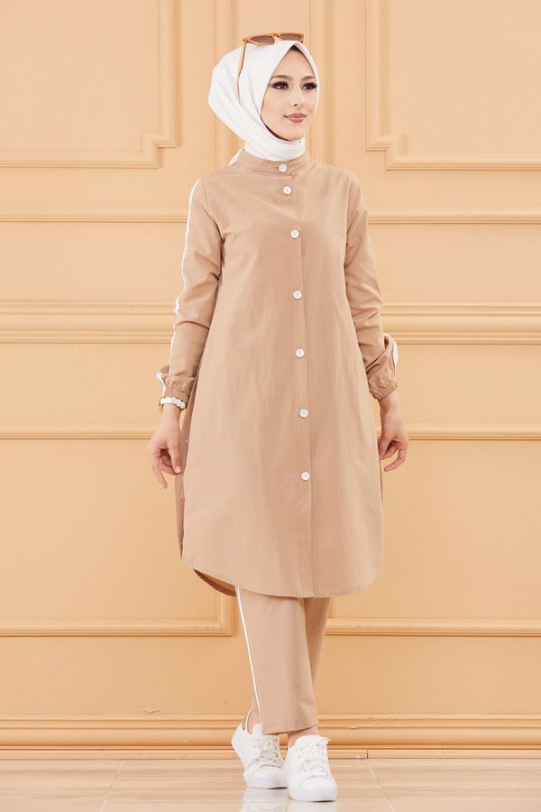 TUNIK PANTOLON Vizon - 3577