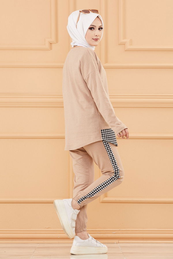 TUNIK PANTOLON Bej - 8830 BEJ