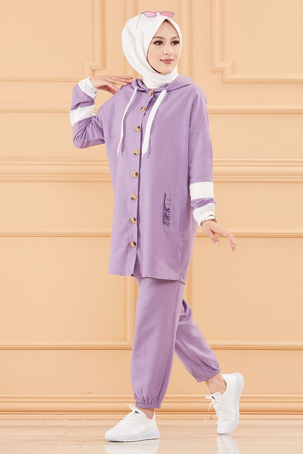 Tunık Pantolon Lila - 3684 LİLA