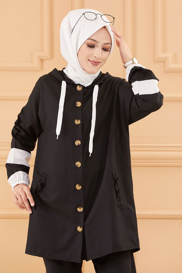 Tunık Pantolon Siyah - 3684