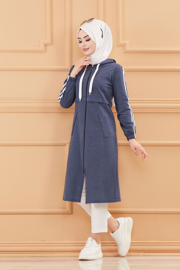 KAPSONLU KAP Lacivert - 3382 LACİVERT