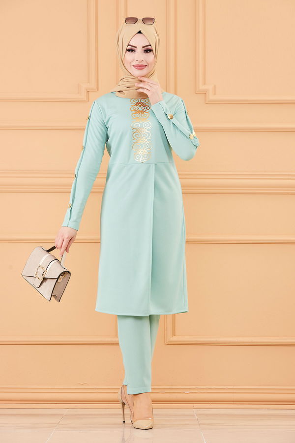 TUNIK PANTOLON Yeşil - 3643