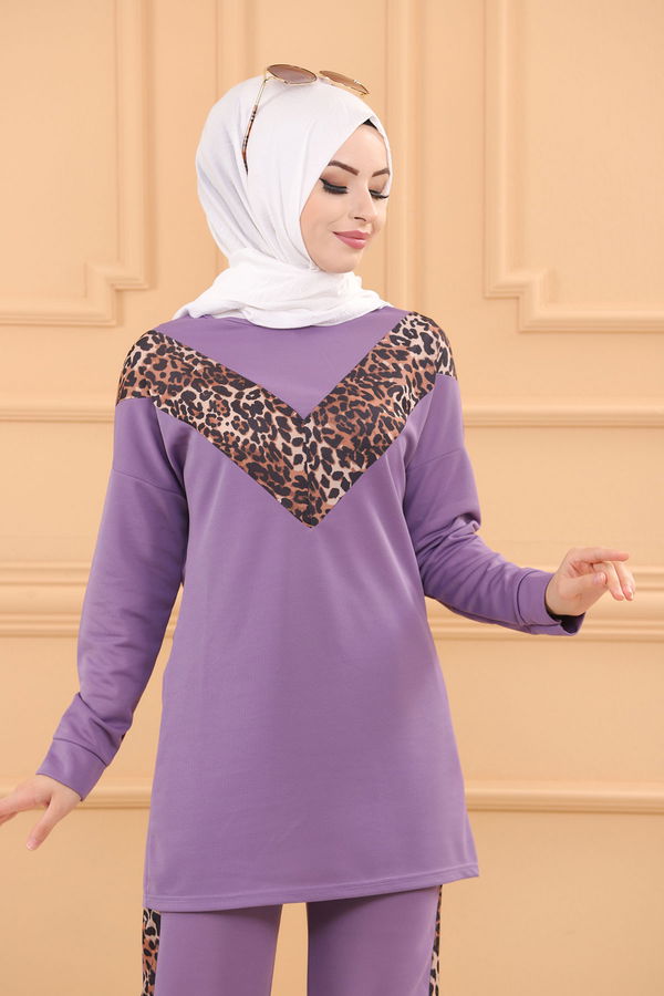 TUNIK PANTOLON Lila - 6997 LİLA