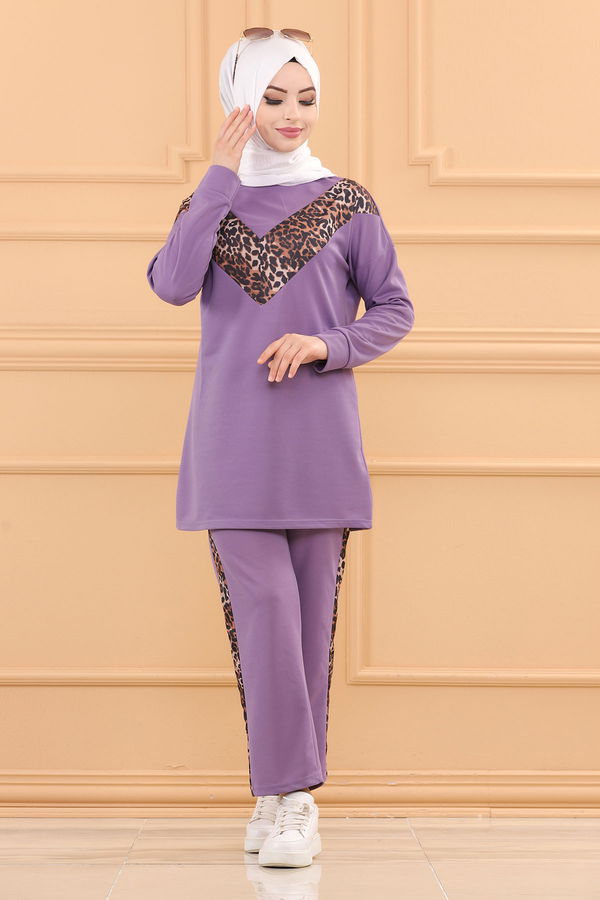 TUNIK PANTOLON Lila - 6997 LİLA