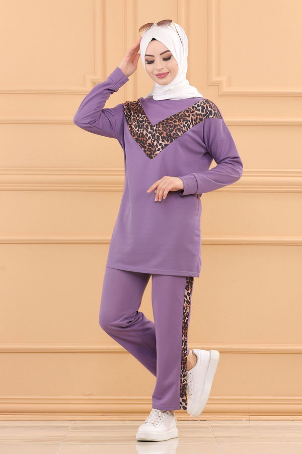 TUNIK PANTOLON Lila - 6997 LİLA
