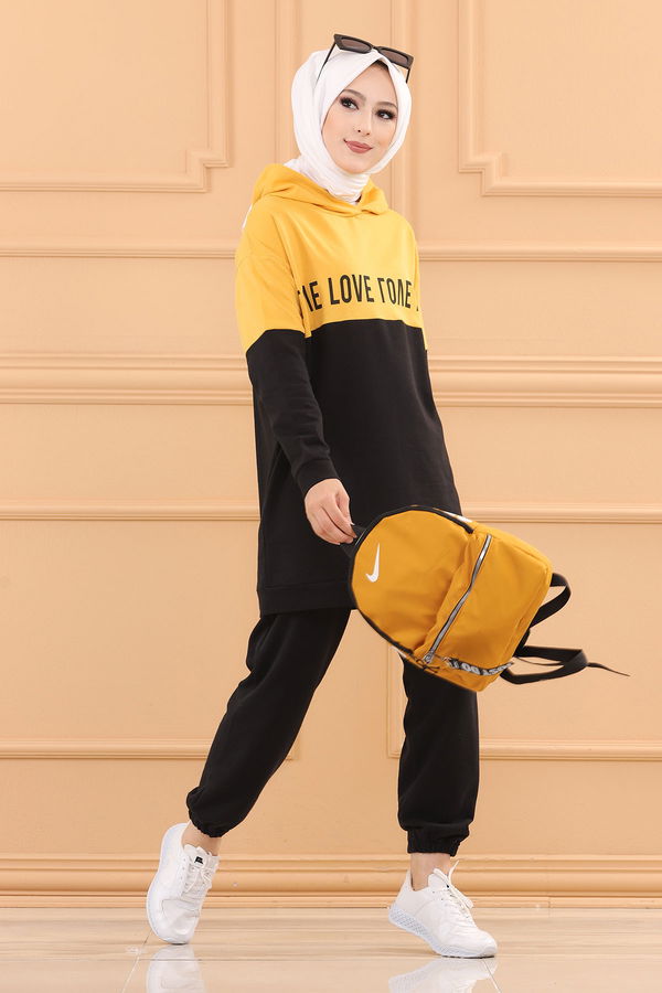 TUNIK PANTOLON Sarı - 8548 Sarı
