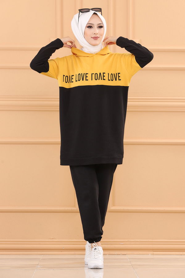 TUNIK PANTOLON Sarı - 8548 Sarı