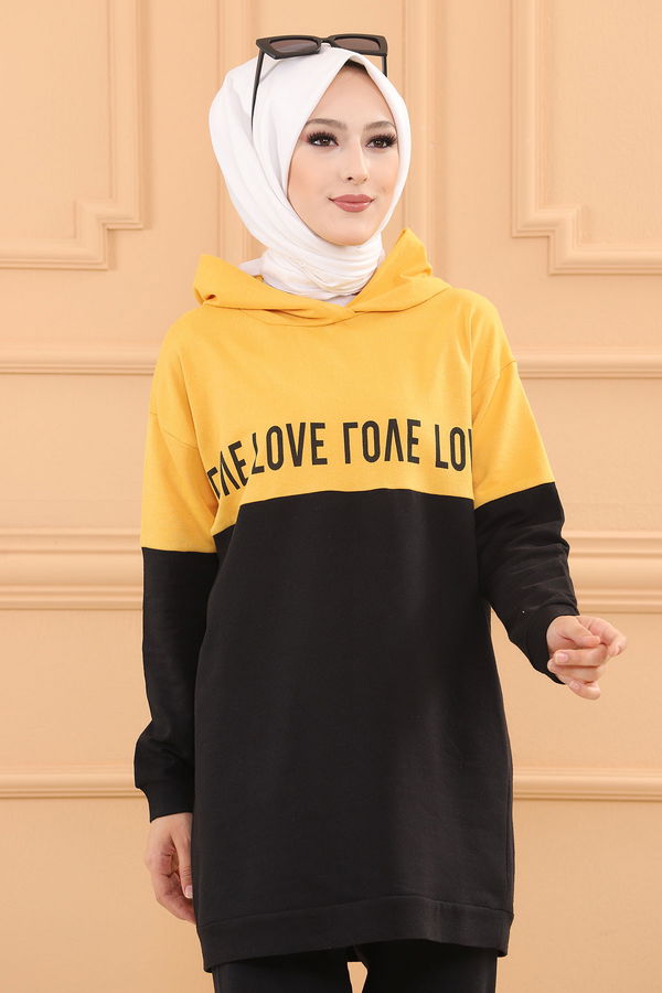 TUNIK PANTOLON Sarı - 8548 Sarı