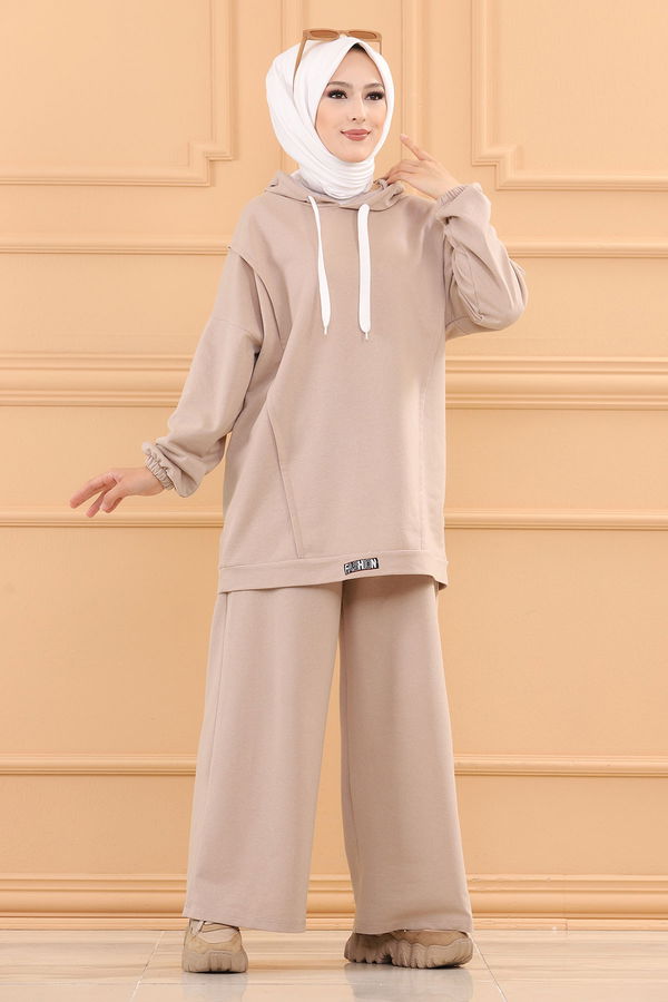 TUNIK PANTOLON Bej - 3704 BEJ