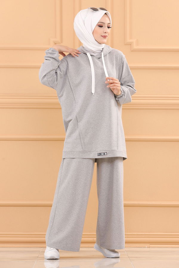 TUNIK PANTOLON Gri - 3704 GRİ