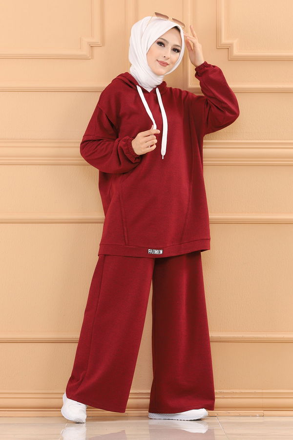 TUNIK PANTOLON Bordo - 3704 BORDO