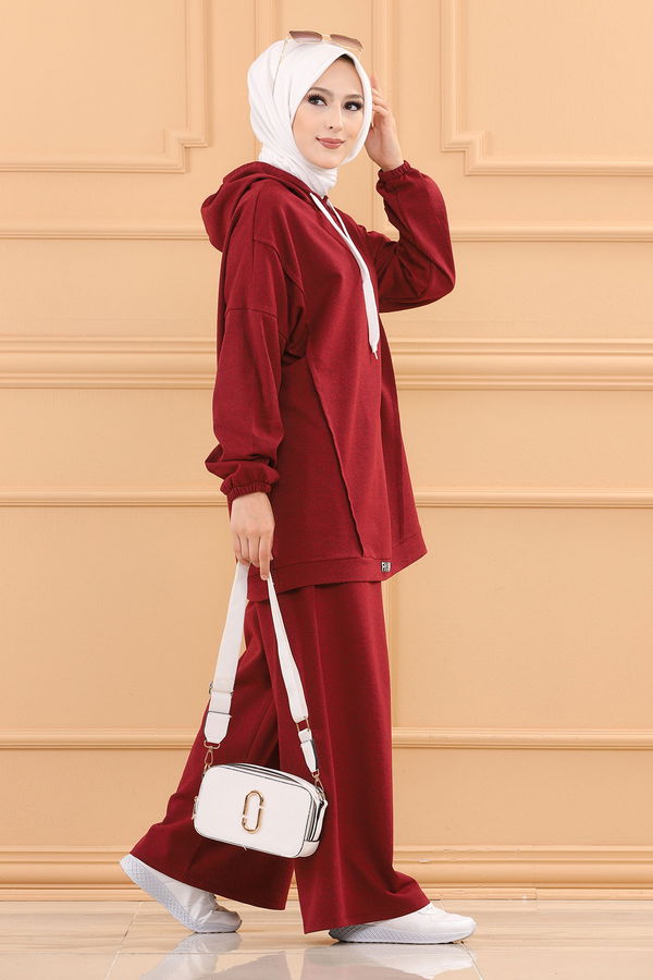 TUNIK PANTOLON Bordo - 3704 BORDO