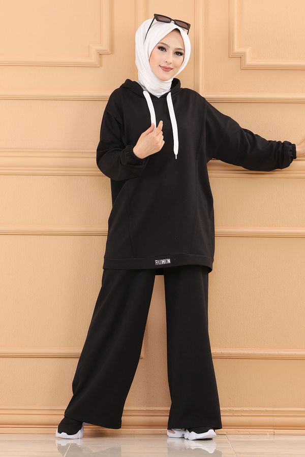TUNIK PANTOLON Siyah - 3704 SİYAH