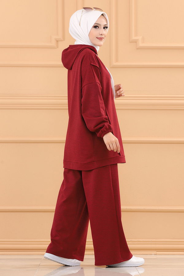 TUNIK PANTOLON Bordo - 3704 BORDO