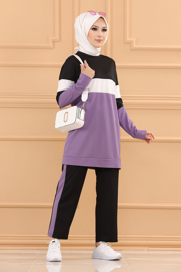 TUNIK PANTOLON Lila - 6570 LİLA