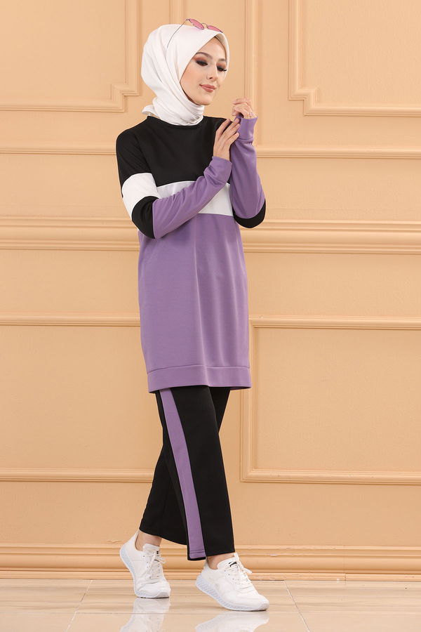 TUNIK PANTOLON Lila - 6570 LİLA