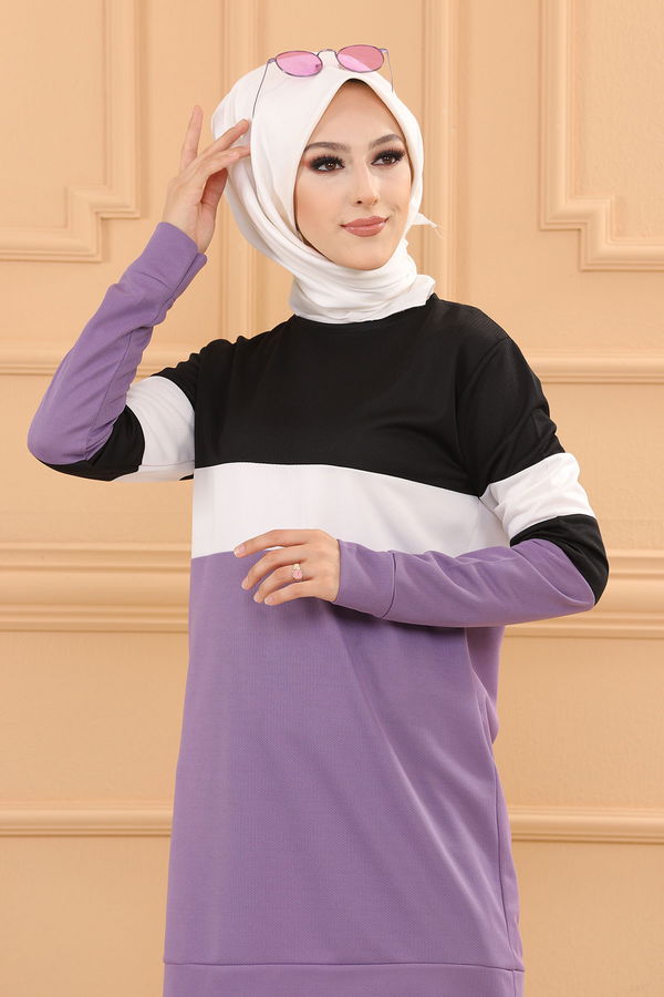 TUNIK PANTOLON Lila - 6570 LİLA