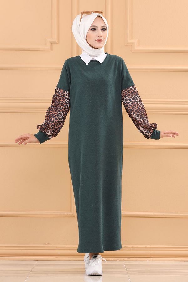 ELBISE Yeşil - 3239 YEŞİL