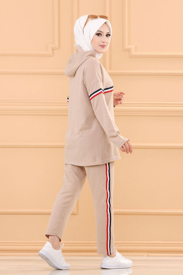TUNIK PANTOLON Bej - 2796 BEJ