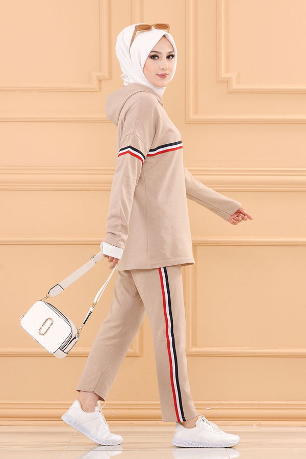 TUNIK PANTOLON Bej - 2796 BEJ