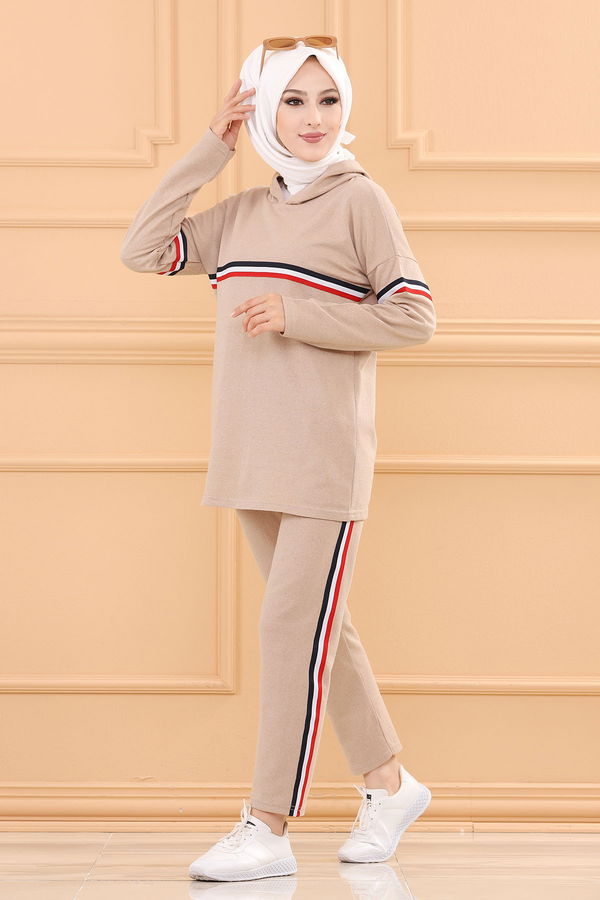TUNIK PANTOLON Bej - 2796 BEJ