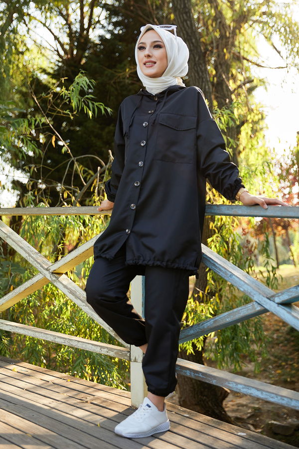 TUNIK PANTOLON Siyah - 3711 SİYAH