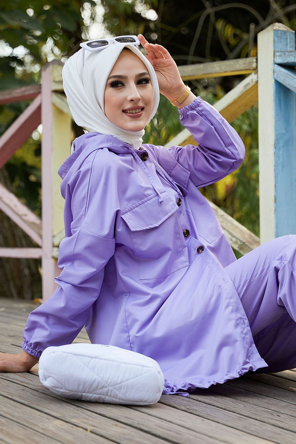 TUNIK PANTOLON Lila - 3711