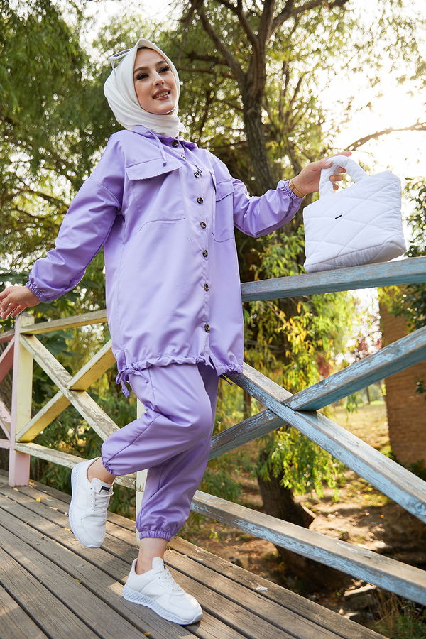 TUNIK PANTOLON Lila - 3711