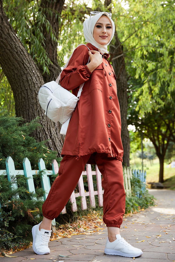 TUNIK PANTOLON Kiremit - 3711