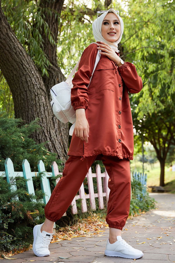 TUNIK PANTOLON Kiremit - 3711