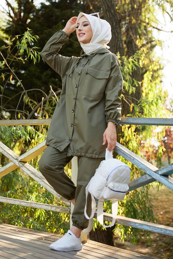 TUNIK PANTOLON Haki - 3711 HAKİ