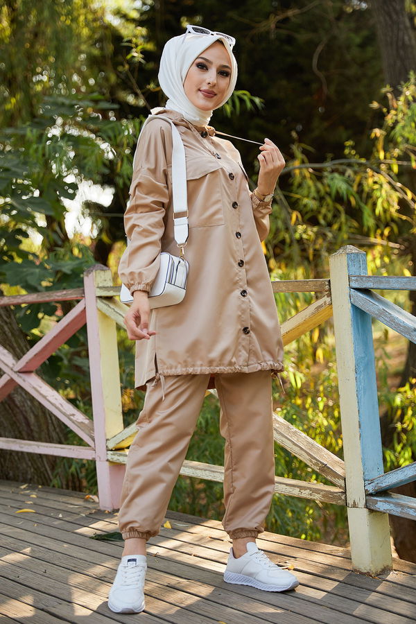 TUNIK PANTOLON Bej - 3711 BEJ