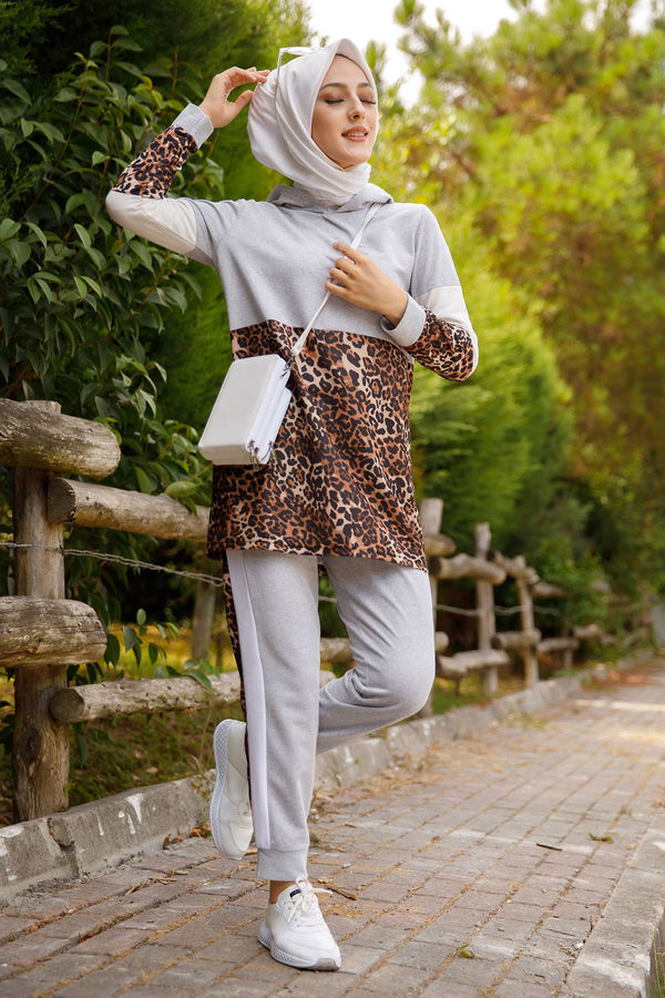 TUNIK PANTOLON Gri - 1361