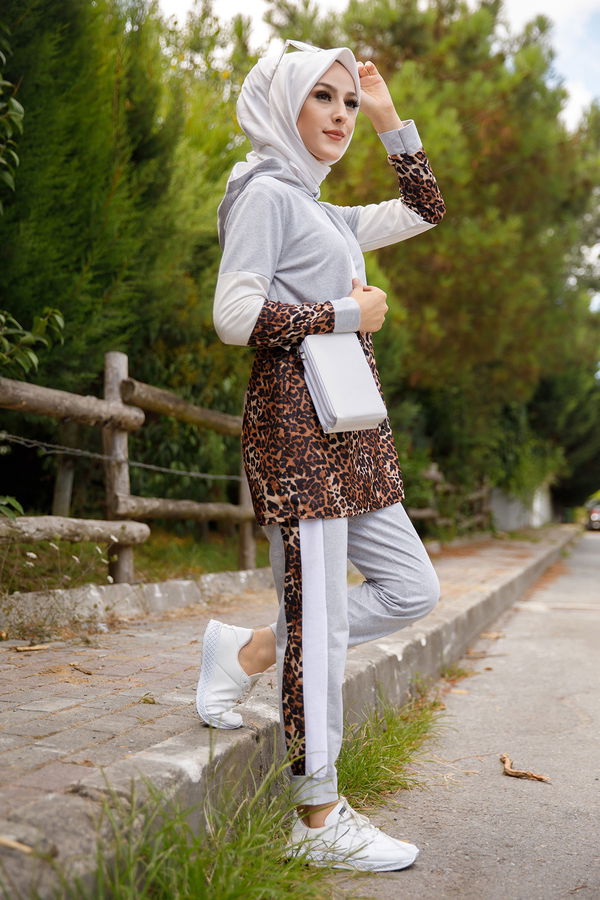 TUNIK PANTOLON Gri - 1361