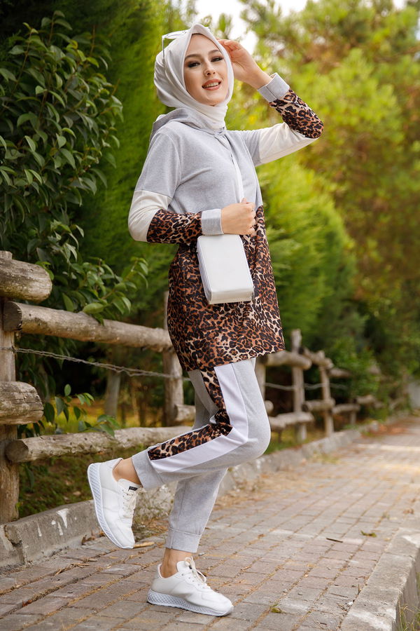 TUNIK PANTOLON Gri - 1361