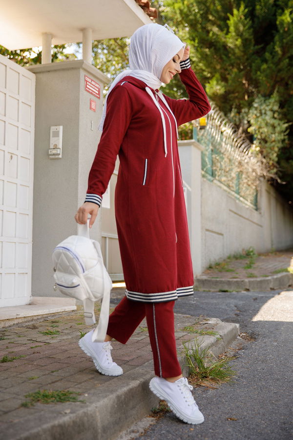TUNIK PANTOLON Bordo - 3559 BORDO